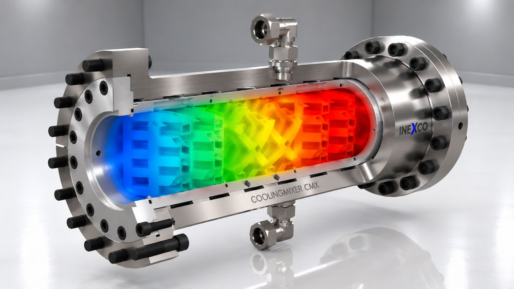 CMX CoolingMixer-Temperaturverlauf